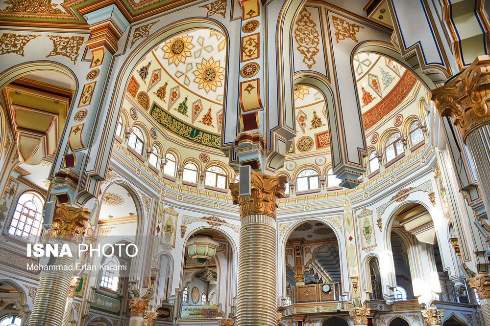 مسجد الشافعي في مدينة كرمانشاه (صور)