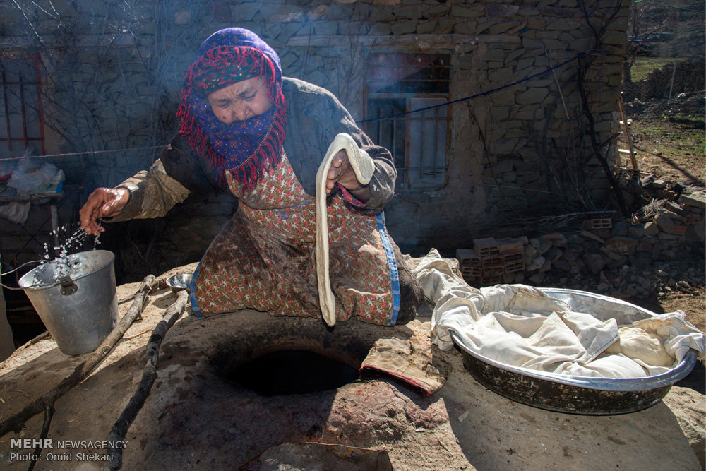 قرية تكله قوز - محافظة خراسان الشمالية - إيران (صور)