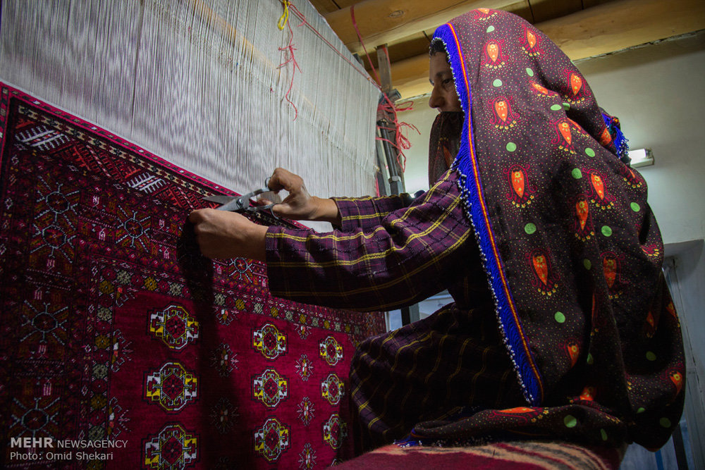 قرية تكله قوز - محافظة خراسان الشمالية - إيران (صور)