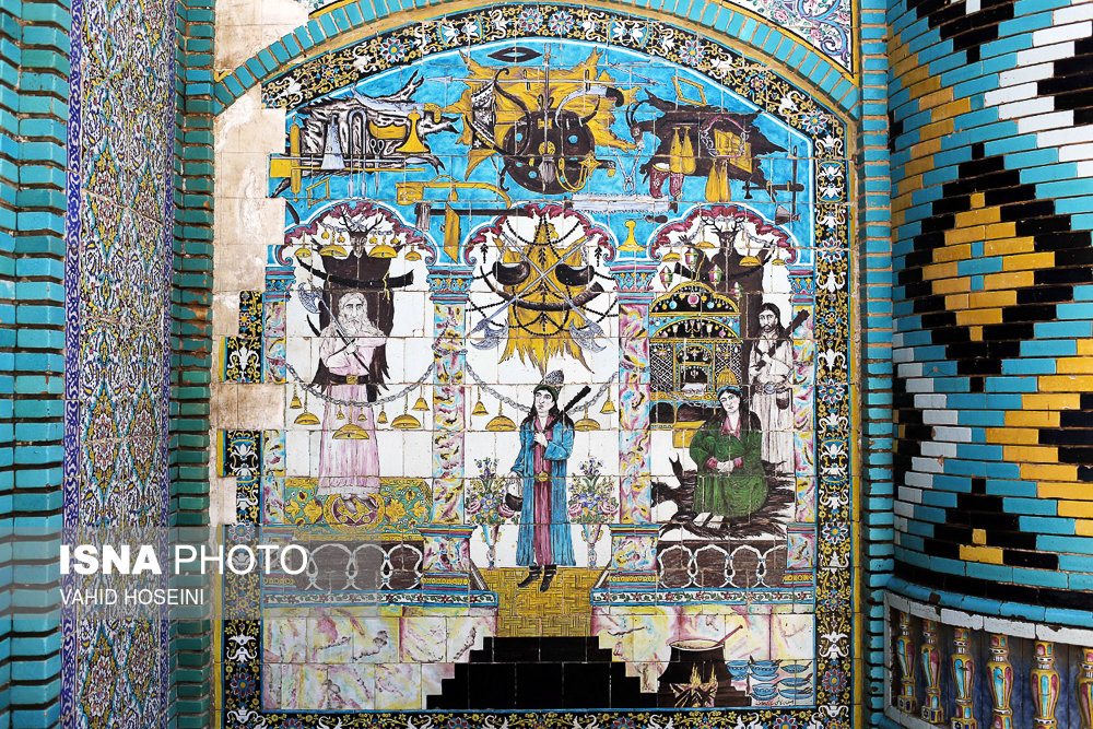 تكيه معاون الملك - كرمانشاه - إيران - (صور)