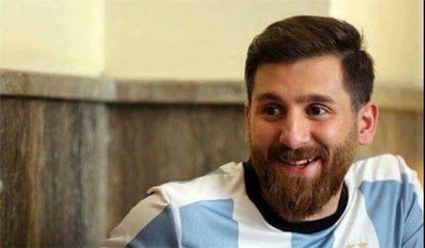 ليونيل ميسي يدعو شبيهه الايراني للقائه ببرشلونة