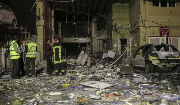 إصابة 37 شخصا في انفجار بسوق مركزي في مدينة شيراز
