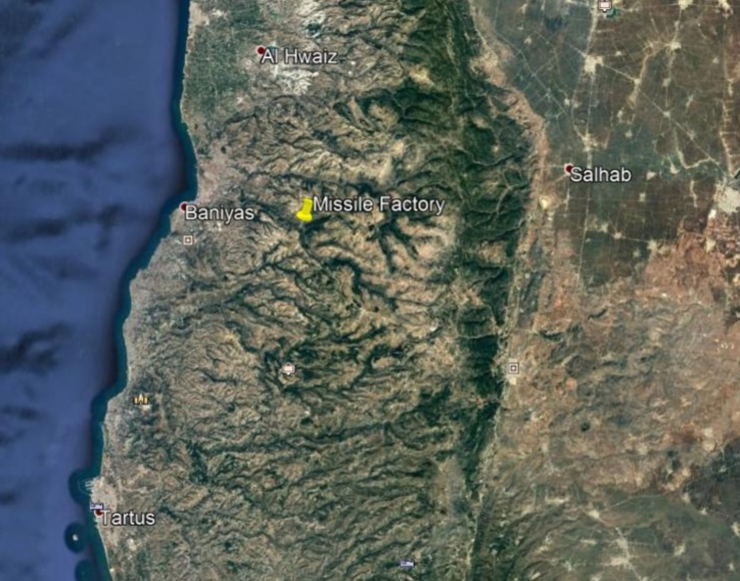 تقرير اسرائيلي: إيران تبني مصنعا للصواريخ بعيدة المدى في سوريا