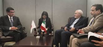 وزير الخارجية الیاباني یستنجد بظریف لحل ملف کوریا الشمالیة