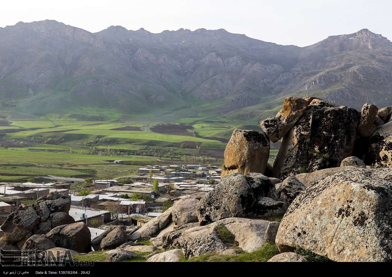 قرية خورنج - شمال غرب إيران (صور)