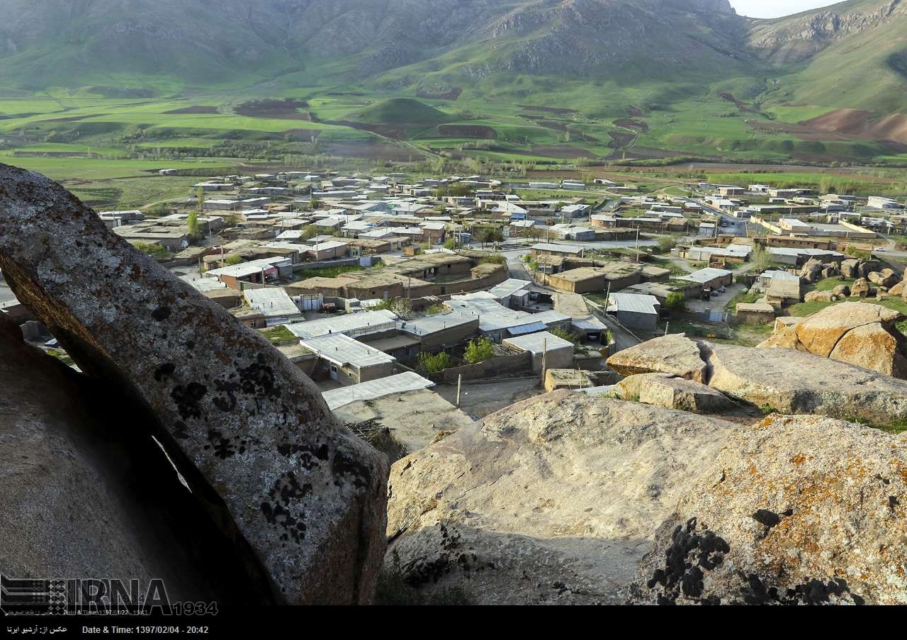 قرية خورنج - شمال غرب إيران (صور)