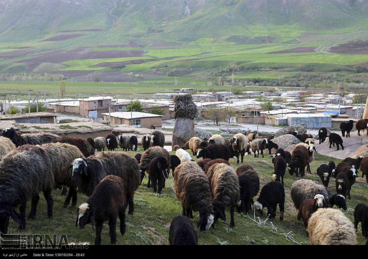 قرية خورنج - شمال غرب إيران (صور)