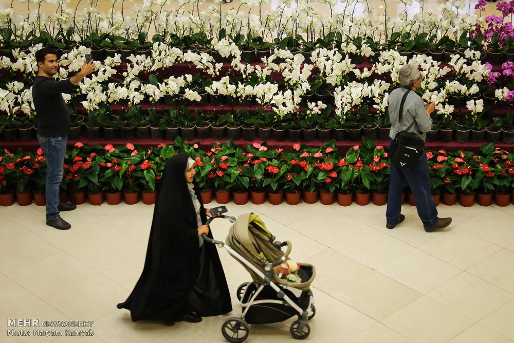 المعرض الدولي للزهور والنباتات في طهران (صور)