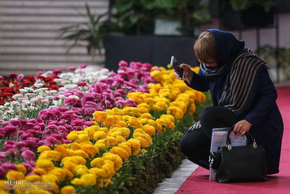 المعرض الدولي للزهور والنباتات في طهران (صور)