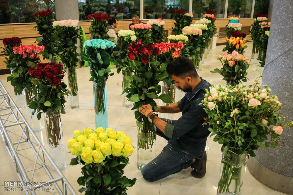 المعرض الدولي للزهور والنباتات في طهران (صور)