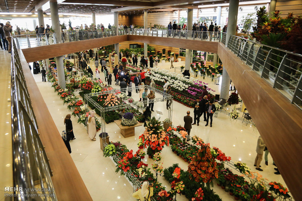 المعرض الدولي للزهور والنباتات في طهران (صور)