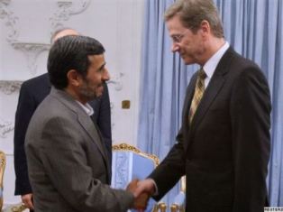 وزیر خارجه آلمان و احمدی نژاد