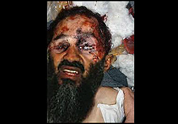 جسد بن لادن