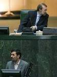 لاریجانی و احمدی نژاد