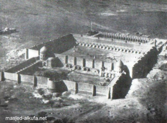 مسجد کوفه در یک قرن پیش