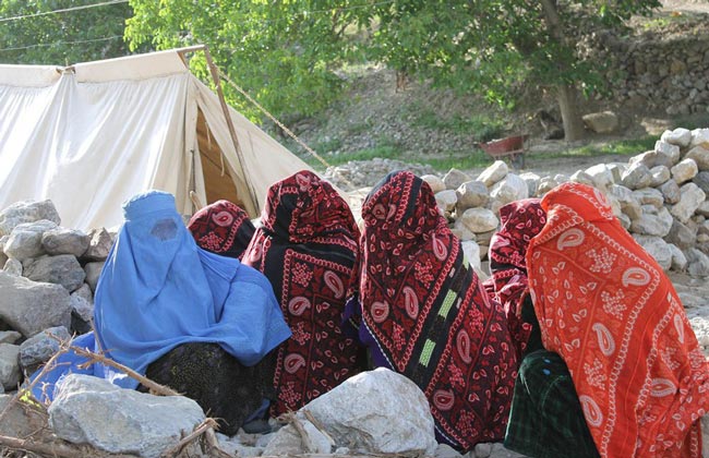 زلزله زدگان افغانستان
