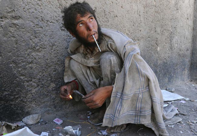 افغانی معتاد