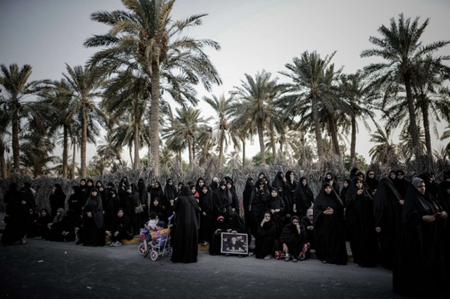 تظاهرات زنان بحرینی