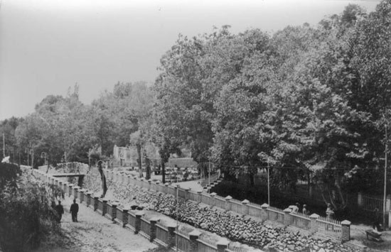 خیابان دربند در سال 1310 (عکس)