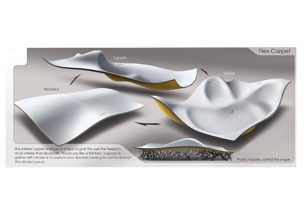 صندلی و فرمان خودروهای آینده+تصاویر صندلی و فرمان خودروهای آینده+تصاویر