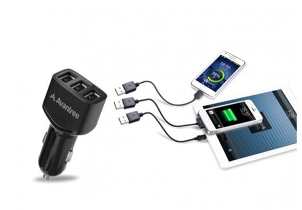 شارژر سهگانه خودرو+تصاویر شارژر سهگانه خودرو+تصاویر