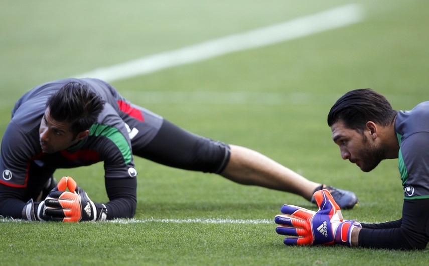 آماده‌سازي گلرهاي تيم ملي (گزارش تصويري)