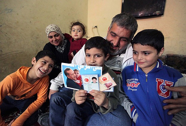 اعطای تابعیت ترکیه ای به خانواده اردوغان فلسطینی(+عکس)