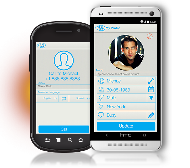 اپلیکیشن موبایلی برای ارتباط غیر همزبان ها