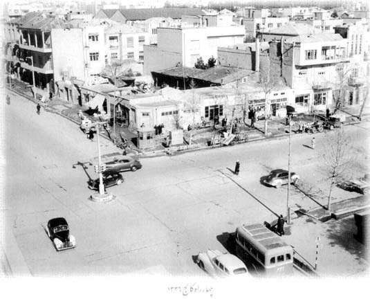 چهار راه کالج، 56 سال قبل (عکس)