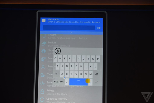 مایکروسافت از ویندوز ۱۰ نسخه موبایل خود رونمایی کرد مایکروسافت از ویندوز ۱۰ نسخه موبایل خود رونمایی کرد
