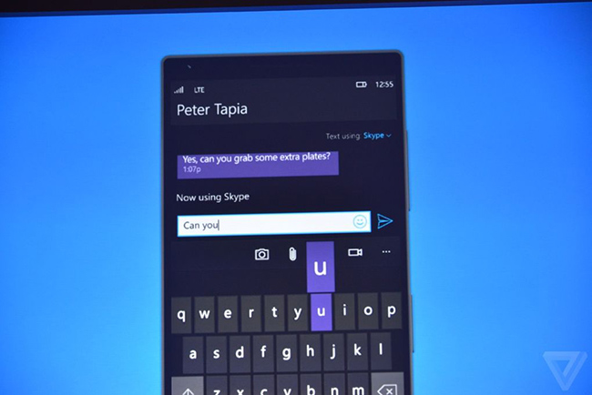 مایکروسافت از ویندوز ۱۰ نسخه موبایل خود رونمایی کرد مایکروسافت از ویندوز ۱۰ نسخه موبایل خود رونمایی کرد