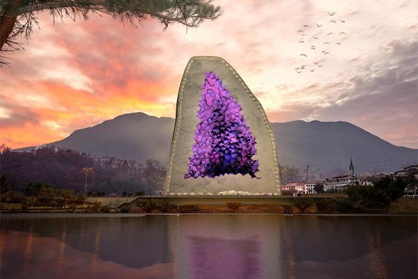 طراحی هتلی به شکل یاقوت بنفش+تصاویر طراحی هتلی به شکل یاقوت بنفش+تصاویر