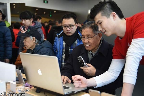 گسترش دامنه فعالیت‌های اپل در چین