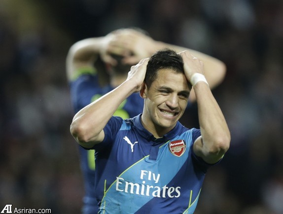 حذف آرسنال از لیگ قهرمانان اروپا (گزارش تصویری)