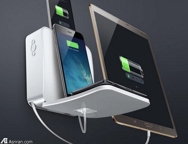 شارژری جذاب برای دستگاههای اندرویدی و iOS شارژری جذاب برای دستگاههای اندرویدی و iOS