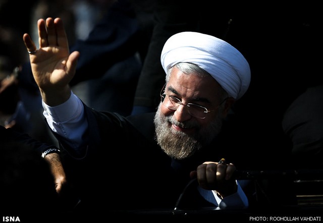 سفر روحانی به ایلام (عکس)