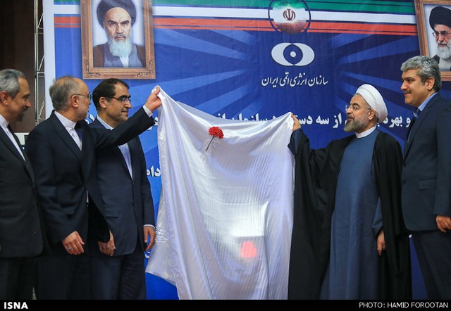 رونمایی دستاوردهای هسته‌ای با حضور روحانی (عکس)