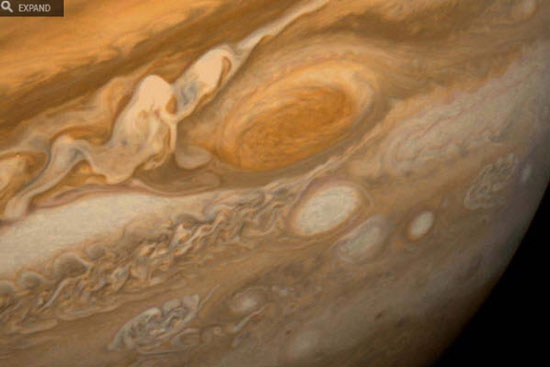 خال سرخ مشتری در حال زوال! (+عکس)