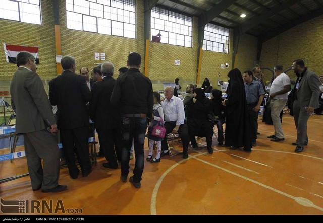 انتخابات پارلمان عراق در تهران (عکس)