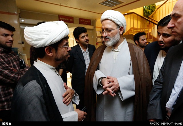 عیادت شخصیت‌ها از آیت الله مهدوی کنی (عکس)