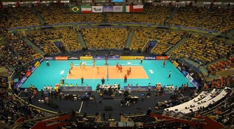 لیگ جهانی والیبال:‌ایران 3 - برزیل 0