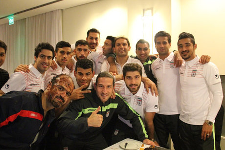 جشن تولد شجاعی در اردوی تیم ملی (عکس)