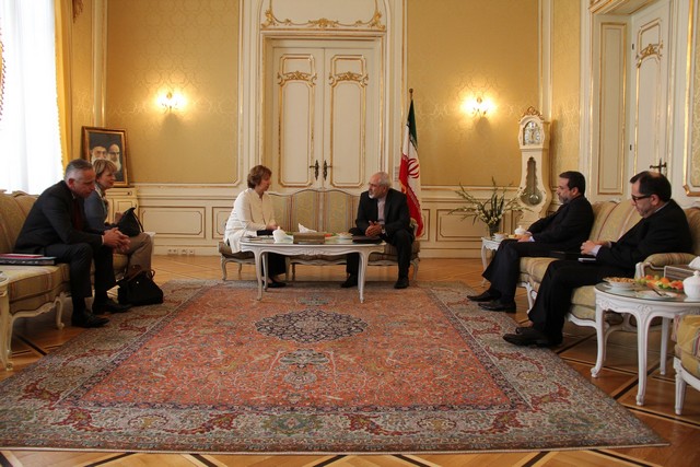 دیدار ظریف و اشتون - وین (عکس)