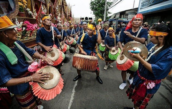 جشنواره شاد بان بنگ در تایلند (عکس)