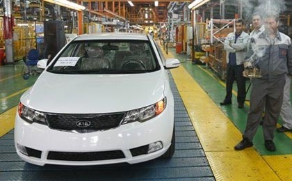 توليد نخستين خودرو سراتو در سايپا