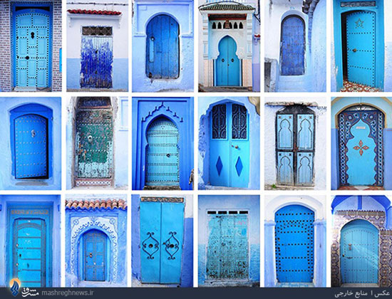 آبی‌ترین شهر جهان (عکس)