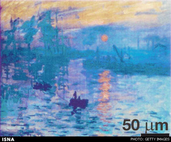 کوچکترین اثر هنری جهان (+عکس)