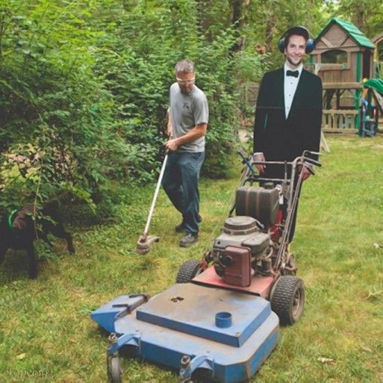 این هم از شوهر مقوایی! (عکس)