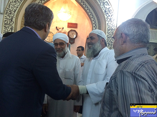 تصاویر دیدار استاندار بوشهر با اهل سنت