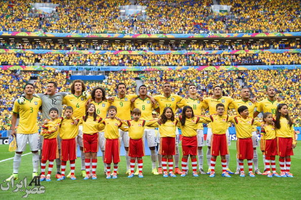 مسابقه برزیل و کامرون (عکس)